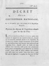 Payement des dépenses de l'expédition ordonnée pour les îles du vent (décret de la Convention nationale, n° 184)