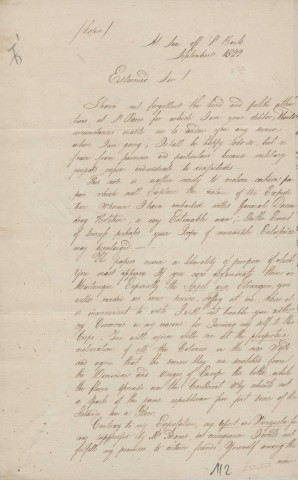 Correspondance relative à la situation politique de Porto-Rico