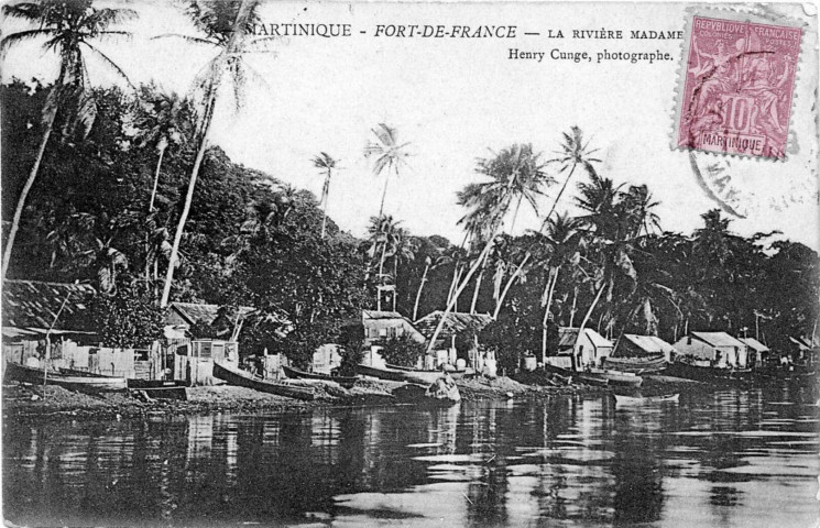 Martinique. Fort-de-France. La Rivière Madame