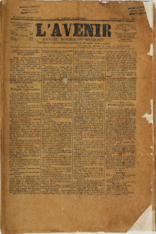 L'Avenir (n° 134)