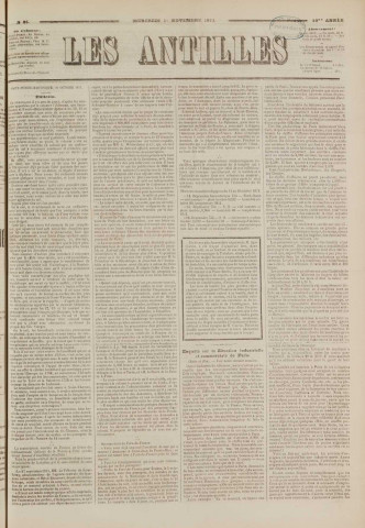 Les Antilles (1871, n° 85)