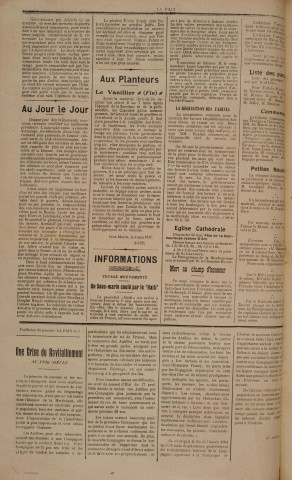 La Paix (n° 406)