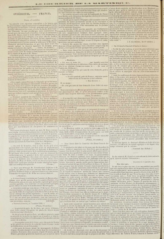 Le Courrier de la Martinique (1840, n° 99)