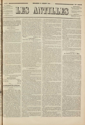Les Antilles (1875, n° 57)