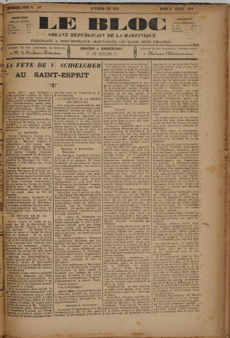 Le Bloc (n° 21)