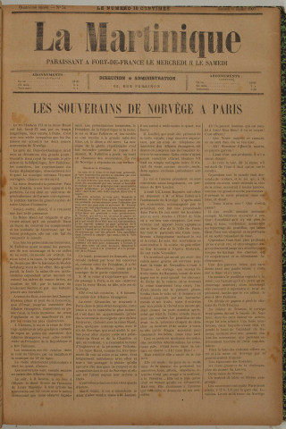 La Martinique (année IV, n° 54)
