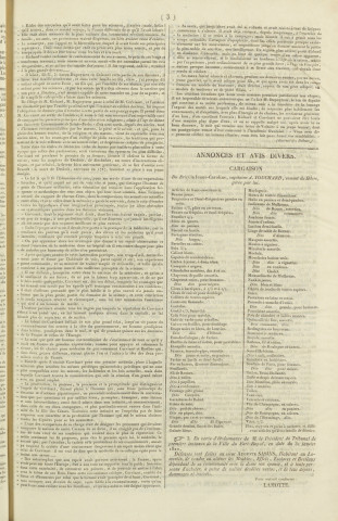 Gazette de la Martinique (1822, n° 14)