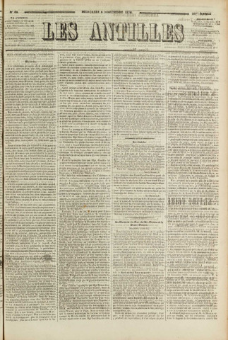 Les Antilles (1876, n° 89)