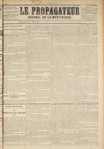 Le Propagateur (1884, n° 40)