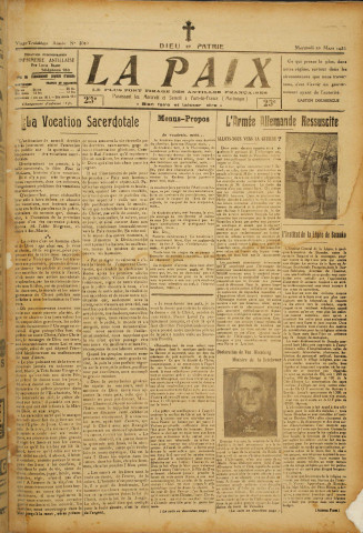 La Paix (n° 3049)