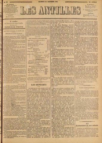 Les Antilles (1894, n° 78)