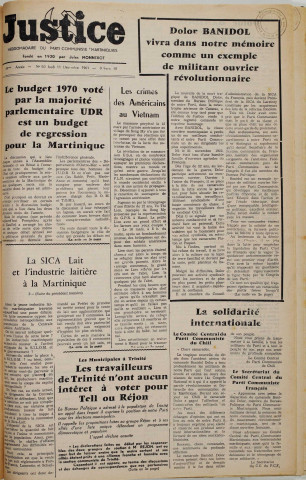 Justice (1969, n° 50)