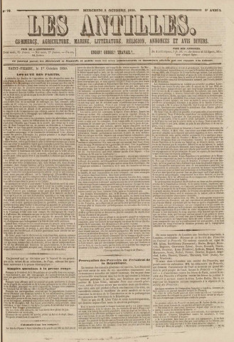Les Antilles (1850, n° 79)