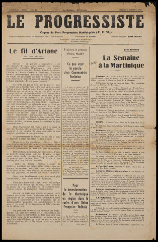 Le Progressiste (n° 15)