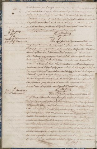 Population esclave : naissances, mariages, décès