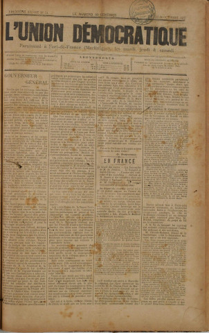 L'Union démocratique (n° 51)