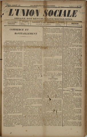 L'Union sociale (n° 419)
