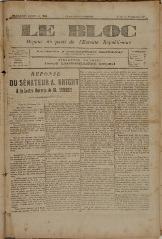 Le Bloc (n° 229)