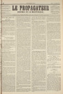 Le Propagateur (1876, n° 89)