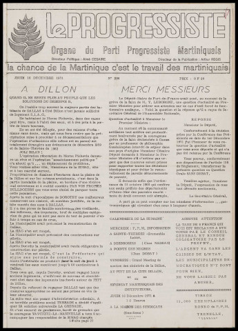Le Progressiste (n° 296)