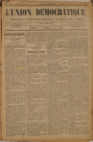 L'Union démocratique (n° 231-232)