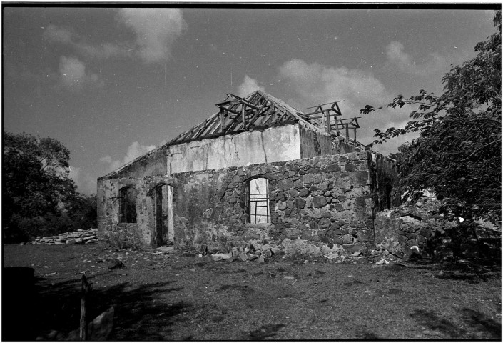 Le Diamant, O'Mullane. vestiges de l'habitation Bourgeot dite "la maison du Gaoulé"