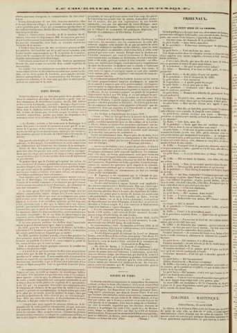 Le Courrier de la Martinique (1839, n° 33)