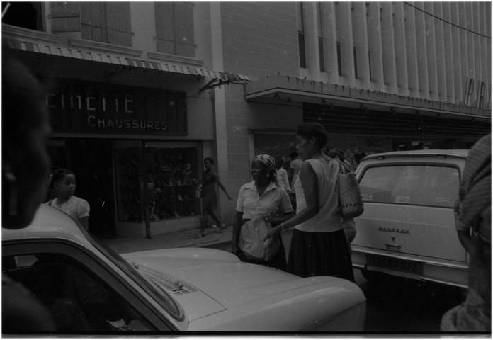 Fort-de-France, centre-ville. les marchés et les commerces foyalais