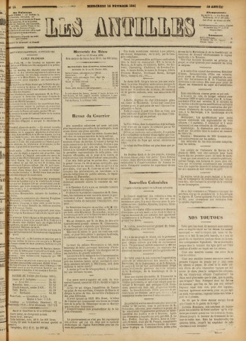 Les Antilles (1891, n° 14)