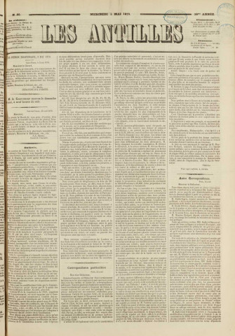 Les Antilles (1870, n° 35)