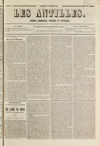 Les Antilles (1862, n° 56)