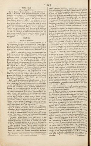 Gazette de la Martinique (1819, n° 42)