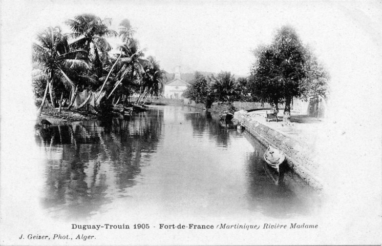 Fort-de-France. (Martinique). Rivière Madame
