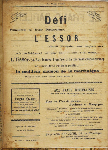 Le Franc parler (n° 6)
