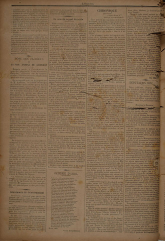 L'Opinion (n° 372)