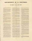 Conseil colonial. Session ordinaire le 1er août 1838 : discours de M. le contre-amiral de Moges, gouverneur de la Martinique