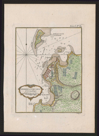 Environs du Fort Louis de la Guadeloupe