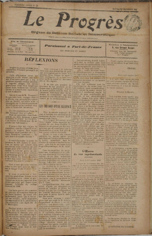 Le Progrès (n° 72)