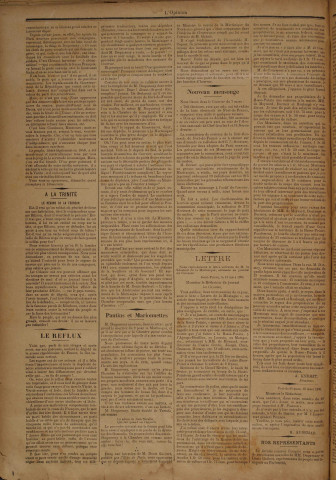 L'Opinion (n° 437)