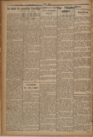 Notre voix (1934, n° 4)