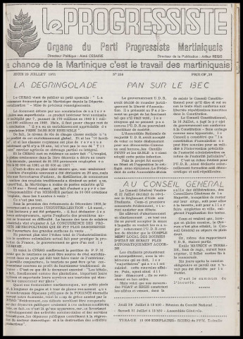 Le Progressiste (n° 258)