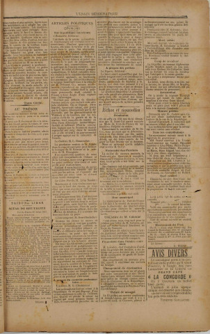 L'Union démocratique (n° 7-8)