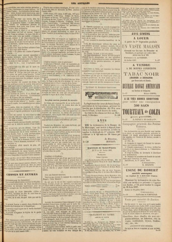 Les Antilles (1887, n° 63)