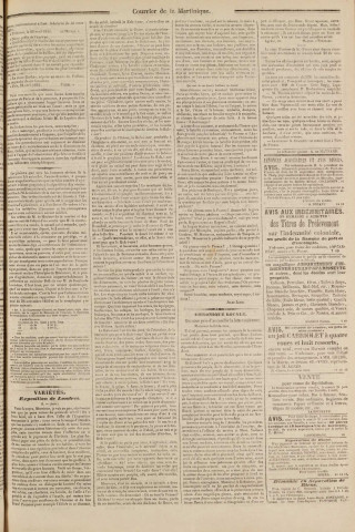 Le Courrier de la Martinique (1851, n° 49)