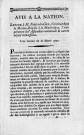 Situation politique et économique : lettre signée : "les jeunes citoyens de Saint-Pierre" à M. Pontevès-Gien, commandant la marine royale à la Martinique