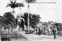 Martinique. Fort-de-France. Entrée de la Compagnie Générale Transatlantique