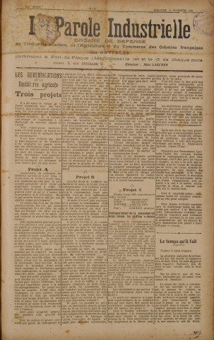 La Parole industrielle (n° 46)