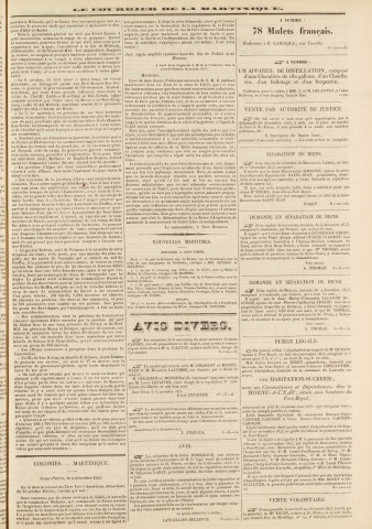 Le Courrier de la Martinique (1843, n° 98)