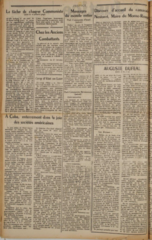 Justice (1960, n° 33)