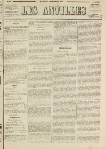 Les Antilles (1885, n° 69)